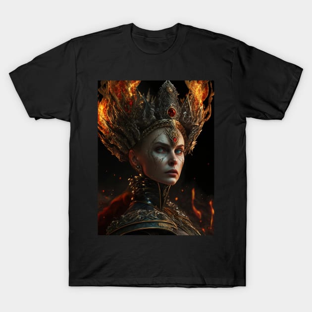 Queen Demonica of the Heavens T-Shirt by Geek Culture